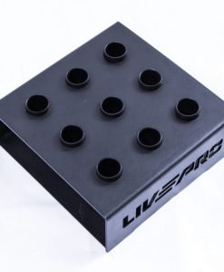 Стойка за олимпийски лостове 44 х 44 х 18,6 см — Dias Sport Стойка за олимпийски лостове-отгоре