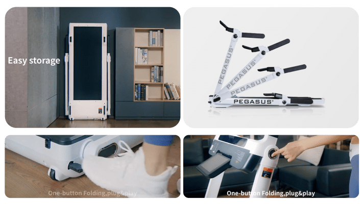 Компактна бягаща пътека Pegasus® T60 2.5HP Treadmill — Dias Sport Компактна бягаща пътека Pegasus® T60 2.5HP Treadmill