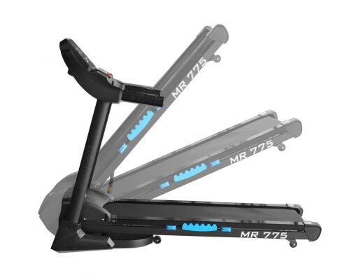 Компактна бягаща пътека Protred® MR‑775 Treadmill 2.75HP — Dias Sport Компактна бягаща пътека Protred® MR‑775 Treadmill 2.75HP с мощност 2,75 к.с., и двойна амортисьорна система за омекотяване.