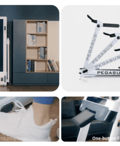 Компактна бягаща пътека Pegasus® T60 2.5HP Treadmill — Dias Sport Компактна бягаща пътека Pegasus® T60 2.5HP Treadmill-изглед