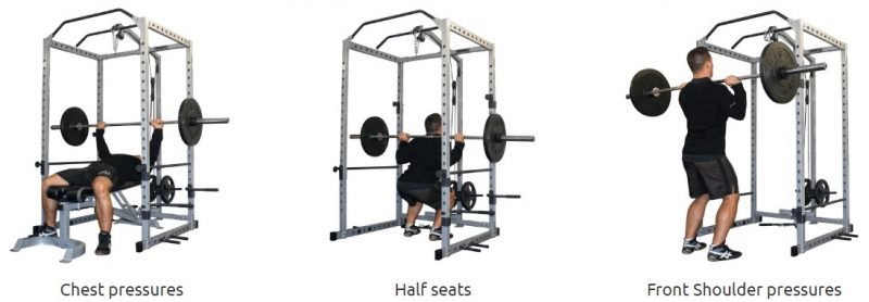 Многофункционална клетка Force USA Cage Combo F ‑ HPR — Dias Sport