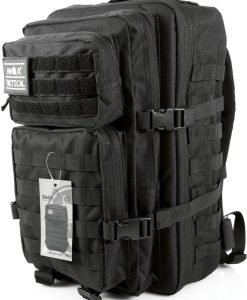 Раница 42L AMILA TACTICAL, черна — Dias Sport Раница 42L AMILA TACTICAL, черна-джобове