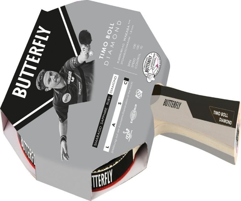 Хилка за тенис на маса за състезания Butterfly Timo Boll Diamond — Dias Sport Хилка за тенис на маса за състезания Butterfly Timo Boll Diamond