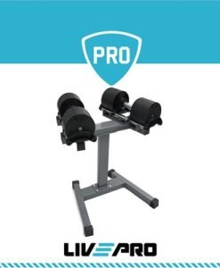 Регулируеми дъмбели 32 кг. със стойка