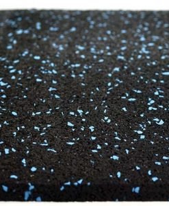 Настилка за фитнес зала със сини пръски, 10x1,2m, 6mm - ролка — Dias Sport настилка за фитнес зала/сини пръски/-ролка