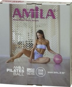 Гимнастическа топка за пилатес - 25 см-червена — Dias Sport Гимнастическа топка за пилатес - 25 см-кутия