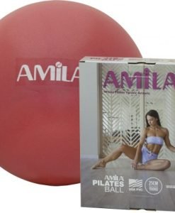 Гимнастическа топка за пилатес - 25 см-червена — Dias Sport Гимнастическа топка за пилатес - 25 см-опаковка