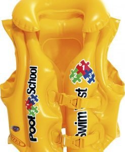 Intex Pool School Deluxe γιλέκο κολύμβησης — Dias Sport Надуваем елек Intex Pool School Deluxe Swim Vest-1