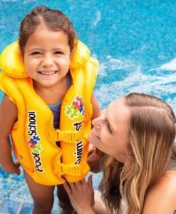 Надуваем елек Intex Pool School Deluxe Swim Vest