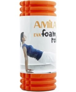 Релефен ролер от пяна Φ14x33cm — Dias Sport Релефен ролер от пяна Φ14x33cm-оранжев