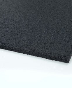 Настилка за фитнес зали BEFIT PRO - плоча 100x100cm 20mm, черна