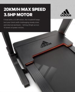 Бягаща пътека Adidas® T-19 3.5HP — Dias Sport Бягаща пътека Adidas® T-19 3.5HP- скорост