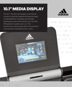 Бягаща пътека Adidas® T-19x 4.0HP — Dias Sport Бягаща пътека Adidas® T-19x 4.0HP - екран