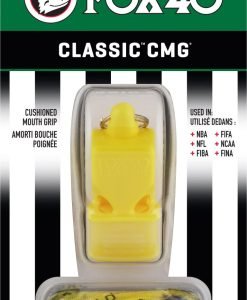 Свирка FOX40 Classic CMG Official-жълт — Dias Sport Свирка FOX40 Classic CMG Official с връзка-жълта