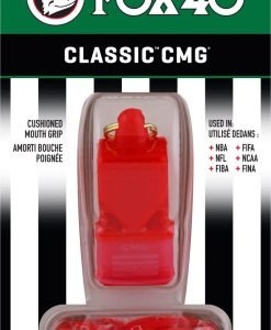 Свирка FOX40 Classic CMG Official-червен — Dias Sport червена свирка с връзка FOX40 Classic CMG Official