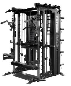 Мултифункционален уред Force USA G20 (Smith, Crossover, Силова клетка) — Dias Sport Мултифункционален уред Force USA G20 (Smith, Crossover, Силова клетка)- размери