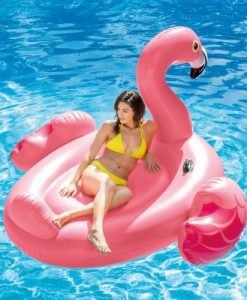 Надуваемо фламинго Mega Flamingo Island 203x196x124 см. — Dias Sport фламинго- надуваемо с размер: 203/196/124 см