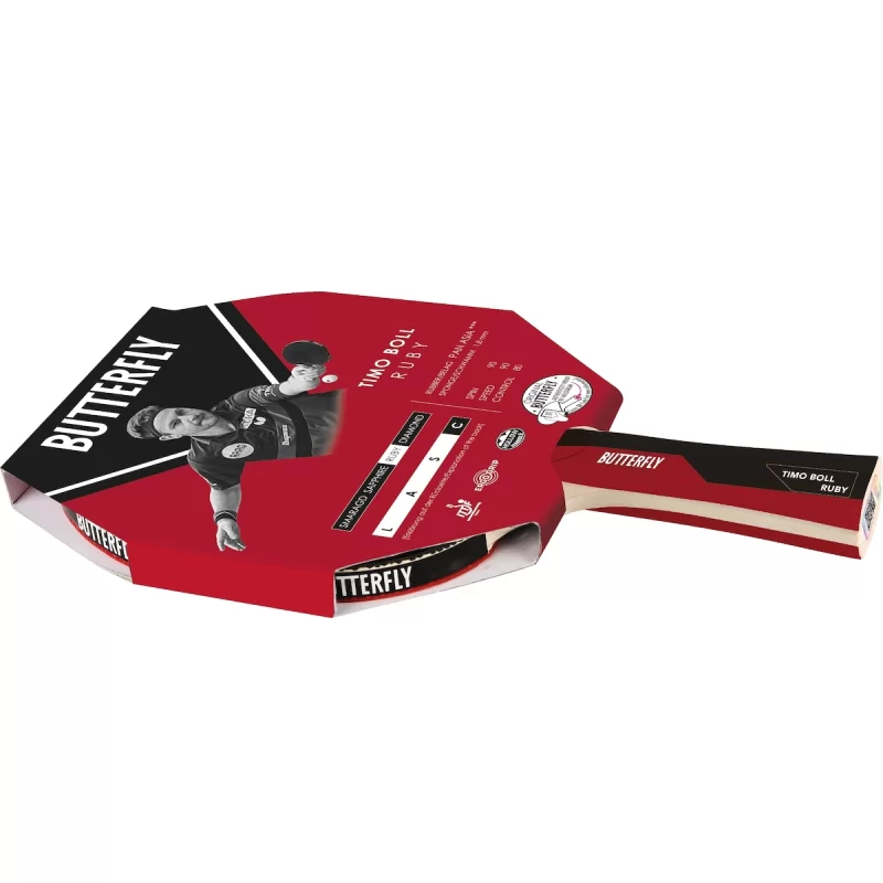 Хилка за тенис на маса Butterfly Timo Boll Ruby — Dias Sport Хилка за тенис на маса Butterfly Timo Boll Ruby