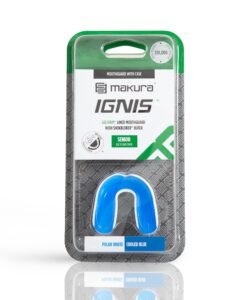 Предпазител за зъби Makura Ignis(синьо/бели) - Ниво на защита: 2 — Dias Sport предпазител за зъби-Makura Ignis