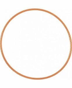 Обръч за художествена гимнастика - 70cm - Φ18mm - 260gr, двуцветен