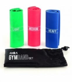 Σετ Λάστιχα Γυμναστικής AMILA GymBand 2,5 m 3 τεμ. — Dias Sport Комплект ластици AMILA GymBand 2.5m - 3 бр.-1