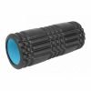 Релефен ролер от пяна AMILA Foam Roller Plexus Φ14x33cm, черен/светло син — Dias Sport Релефен ролер от пяна AMILA Foam Roller Plexus Φ14x33cm, черен/светло син