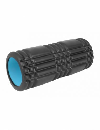 Релефен ролер от пяна AMILA Foam Roller Plexus Φ14x33cm, черен/светло син — Dias Sport Релефен ролер от пяна AMILA Foam Roller Plexus Φ14x33cm, черен/светло син