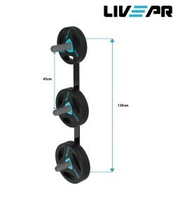 Стойка за стена за дискове — Dias Sport Стойка за стена за дискове-размери