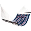 Διπλή Βαμβακερή Αιώρα με Ξύλο 200 x 140 cm — Dias Sport Хамак, двоен