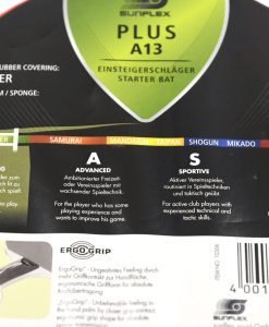 Στέκα Επιτραπέζιας Αντισφαίρισης Sunflex Plus A13 — Dias Sport Хилка за игра на тенис на маса с марката Sunflex Plus A13