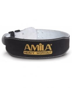 Кожен колан за вдигане на тежести AMILA