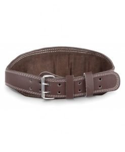 Кожен колан за вдигане на тежести с подплата за щангисти AMILA — Dias Sport Кожен колан за вдигане на тежести с подплата AMILA