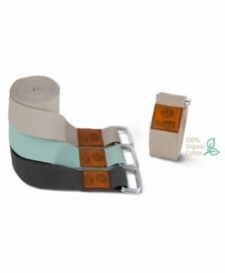 Колан за йога Power Yoga Organic AMILA Natural — Dias Sport Колан за йога Power Yoga Organic AMILA Natural-катарами