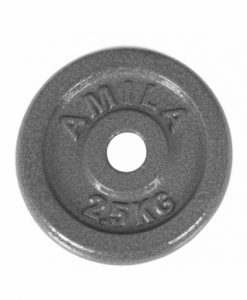 Δίσκοι Βαρών AMILA 28mm με Εμαγιέ Επίστρωση 0,5-20 kg — Dias Sport Amila 2,5 кг