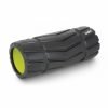 Релефен ролер от пяна AMILA Foam Roller Arrow Φ14x33cm, черно/лайм — Dias Sport