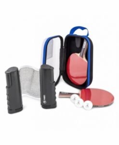 Комплект разтегателна мрежа за тенис на маса AMILA с хилки, топчета и калъф — Dias Sport