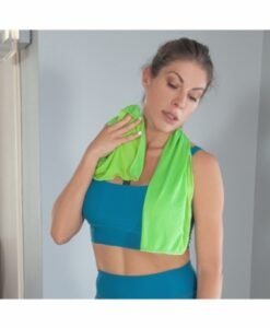 Охлаждаща кърпа Cool Towel 100х50 — Dias Sport Охлаждаща кърпа за фитнес-DiasSport-зелена