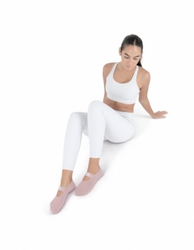 Чорапи за йога и пилатес AMILA Trinity Bellulu – розови — Dias Sport Чорапи за йога и пилатес AMILA Trinity Bellulu – розови - Image 4