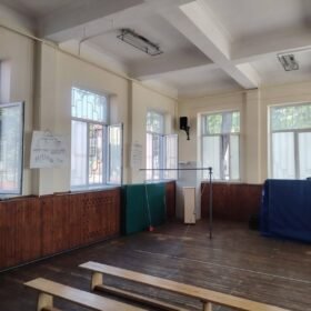 Монтаж на предпазна мрежа във физкултурен салон – завършен обект от Диас Спорт — Dias Sport