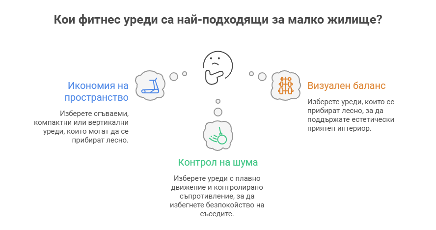 Малки фитнес уреди за малки пространства - практични решения за апартамент — Dias Sport Кои фитнес уреди са най-подходящи за малко жилище