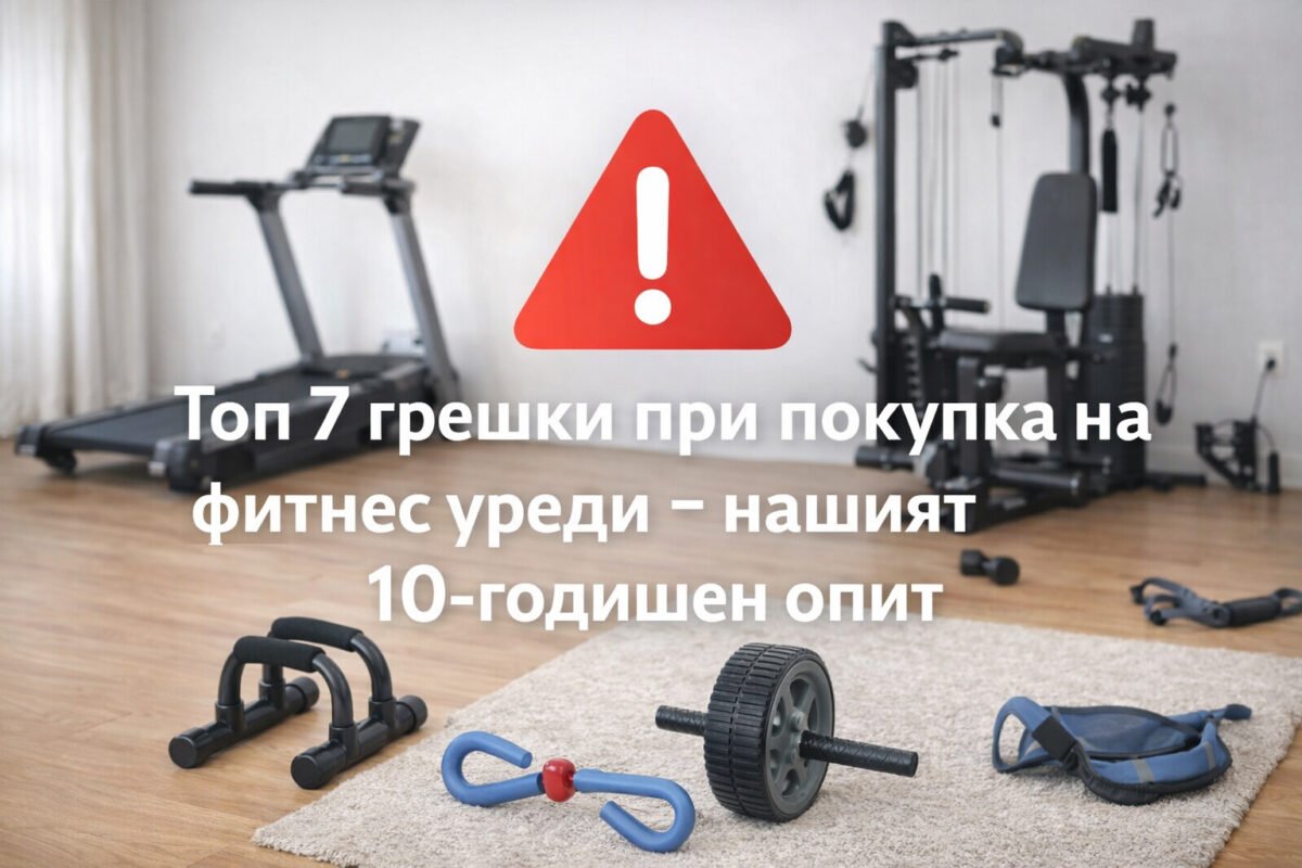 Топ 7 грешки при покупка на фитнес уреди - нашият 10-годишен опит — Dias Sport Топ 7 грешки при покупка на фитнес уреди - нашият 10-годишен опит